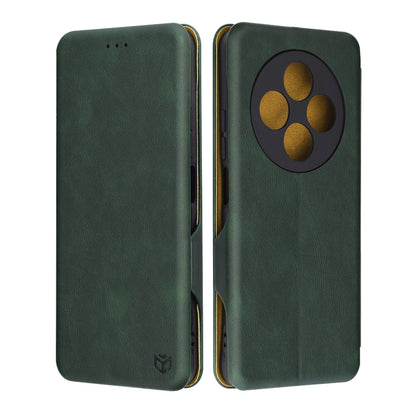 Θήκη για Xiaomi Poco C75 / Redmi 14C, Techsuit, Safe Wallet Plus, Πράσινη