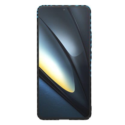 Θήκη για Xiaomi Poco F6 Pro, Techsuit, Carbonite FiberShell, Μαύρο Μπλε