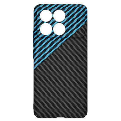 Θήκη για Xiaomi Poco F6 Pro, Techsuit, Carbonite FiberShell, Μαύρο Μπλε