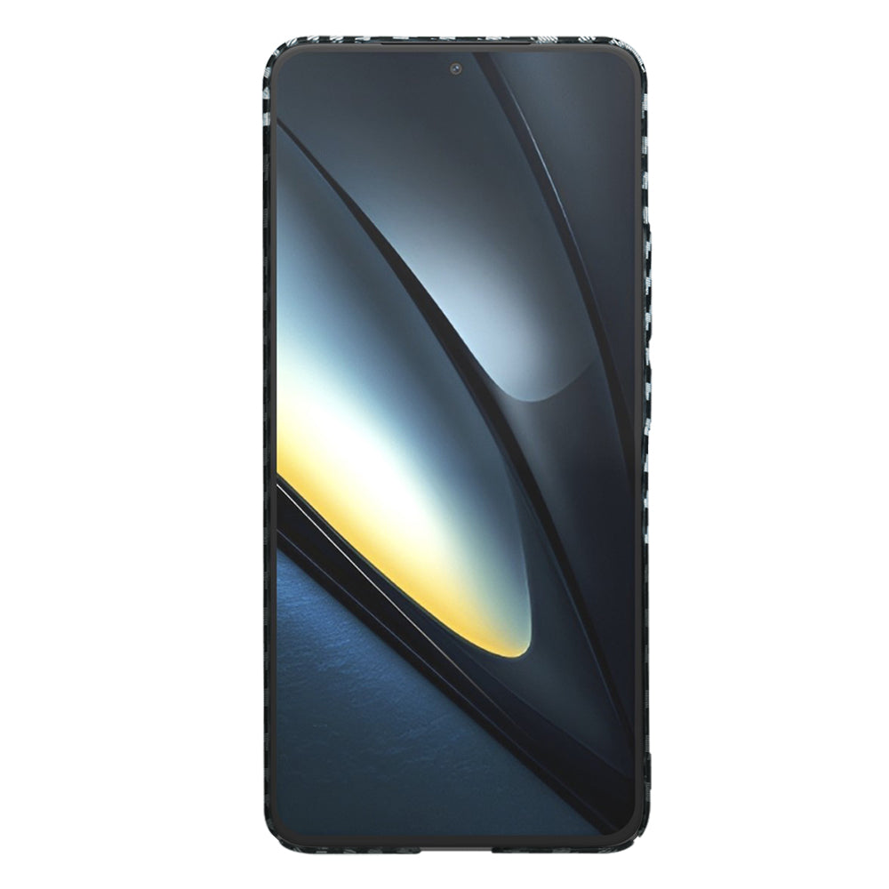 Θήκη για Xiaomi Poco F6 Pro, Techsuit, Carbonite FiberShell, Μαύρο Γκρι