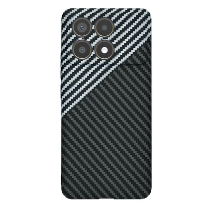 Θήκη για Xiaomi Poco F6 Pro, Techsuit, Carbonite FiberShell, Μαύρο Γκρι