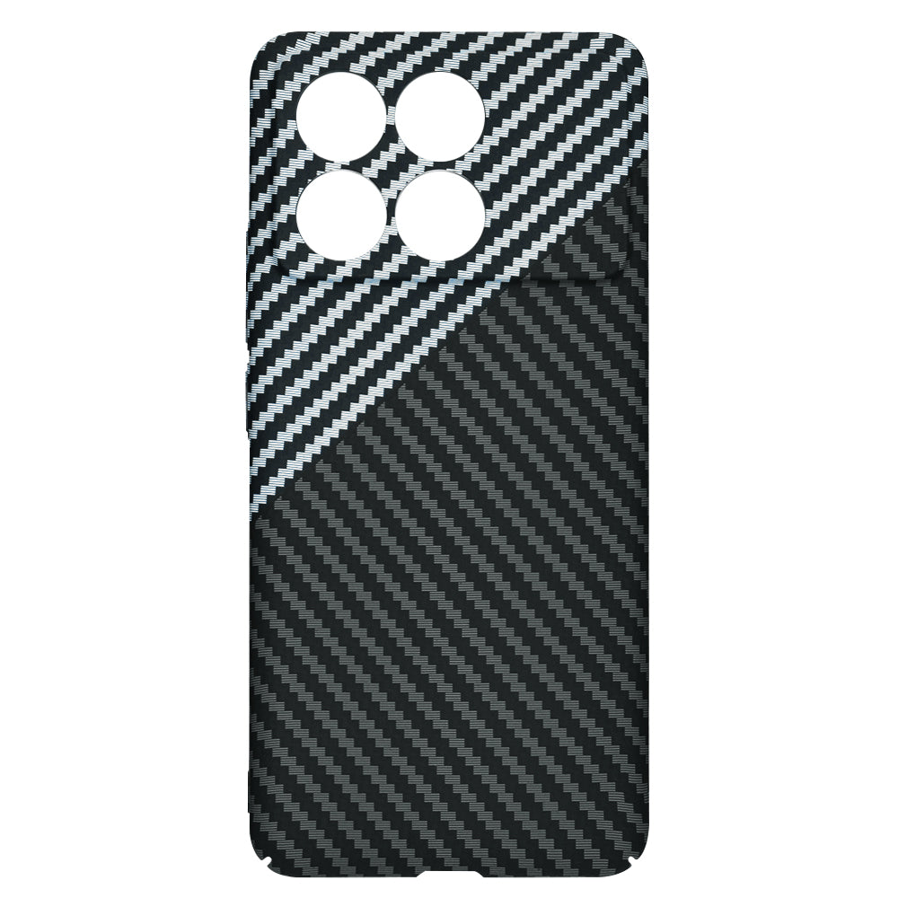 Θήκη για Xiaomi Poco F6 Pro, Techsuit, Carbonite FiberShell, Μαύρο Γκρι