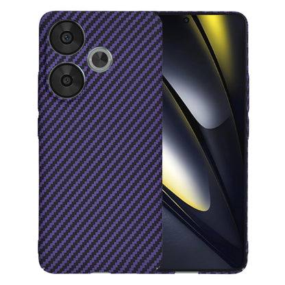 Θήκη για Xiaomi Poco F6, Techsuit, Carbonite FiberShell, Μωβ
