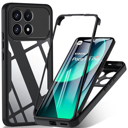 Case for Xiaomi Poco F8 Pro, Techsuit, ColorVerse 360, Black