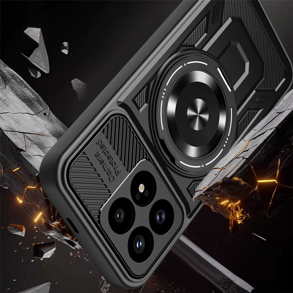 Θήκη για Xiaomi Poco F8 Pro, Techsuit, RuggedCam, Μπλε