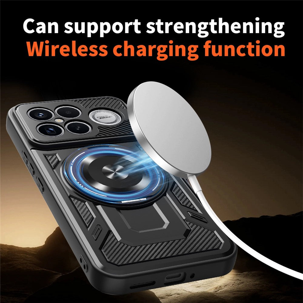 Θήκη για Xiaomi Poco F8 Ultra, Techsuit, RuggedCam, Μαύρη