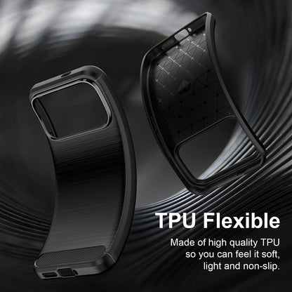 Θήκη για Xiaomi Poco F9 Ultra, Techsuit, Carbon, Μαύρη