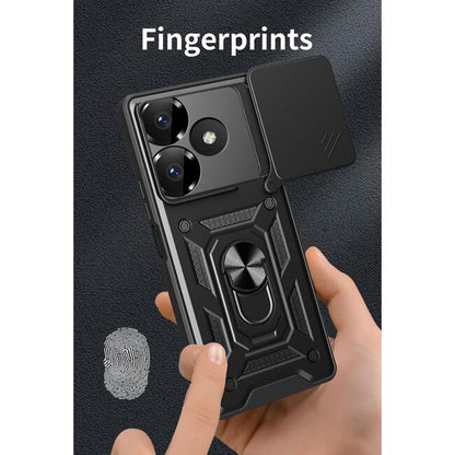 Θήκη για Xiaomi Poco M6 4G / Redmi 13, Techsuit, CamShield, Μπλε