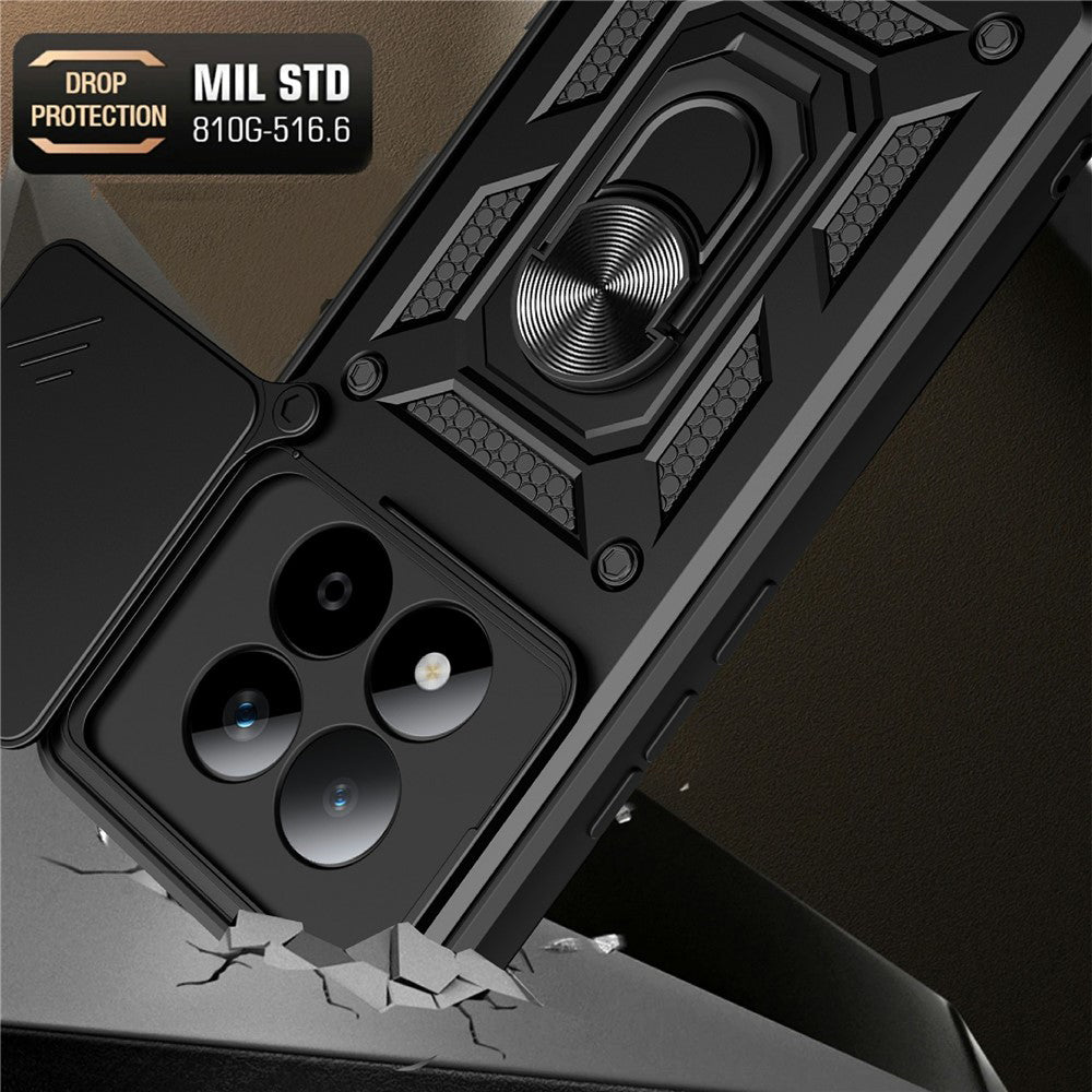 Θήκη για Xiaomi Poco M8 Pro / Redmi Note 15 Pro+ 5G, Techsuit, CamShield, Μαύρη