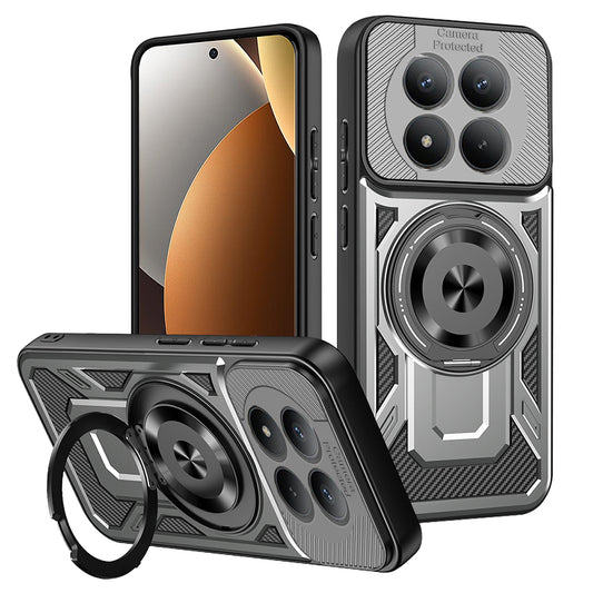 Θήκη για Xiaomi Poco M8 Pro / Redmi Note 15 Pro+ 5G, Techsuit, RuggedCam, Γκρι