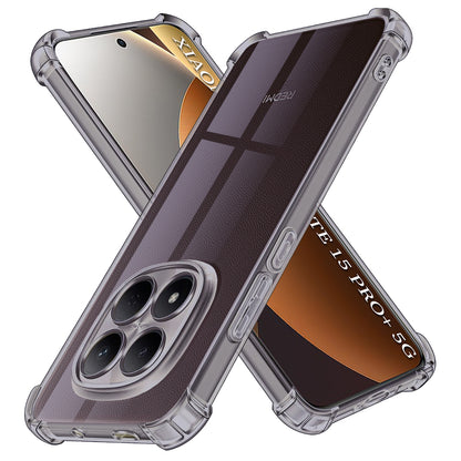 Θήκη για Xiaomi Poco M8 Pro / Redmi Note 15 Pro+ 5G, Techsuit, Shockproof Clear, Μαύρη