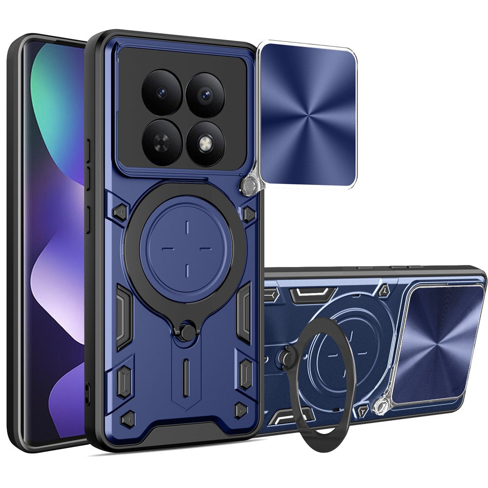 Θήκη για Xiaomi Poco M8 / Redmi Note 15 5G / Note 15 4G, Techsuit, CamGuard Pro, Μπλε