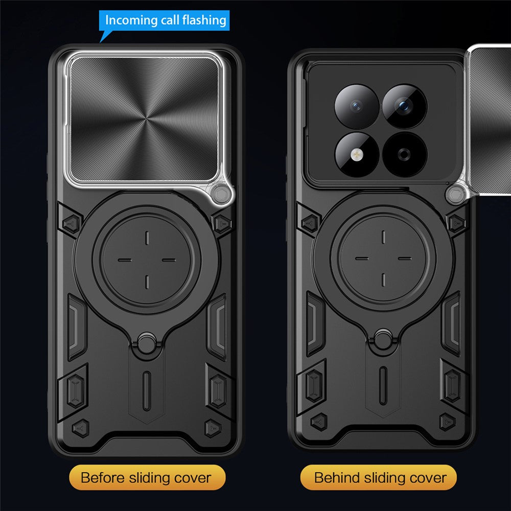 Θήκη για Xiaomi Poco M8 / Redmi Note 15 5G / Note 15 4G, Techsuit, CamGuard Pro, Μπλε