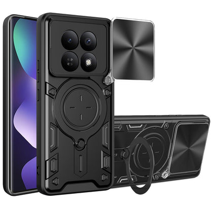 Θήκη για Xiaomi Poco M8 / Redmi Note 15 5G / Note 15 4G, Techsuit, CamGuard Pro, Μαύρη