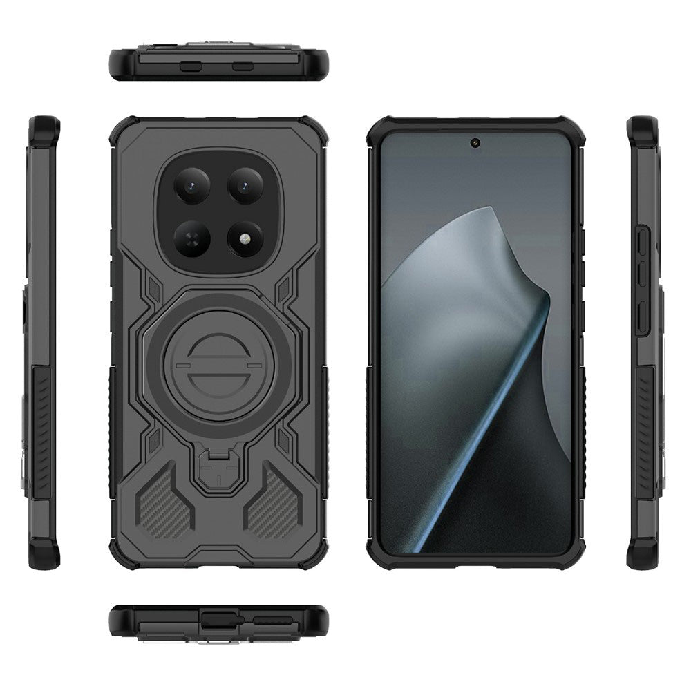 Θήκη για Xiaomi Poco M8 / Redmi Note 15 5G, Techsuit, Carbon Shield Pro, Λευκή