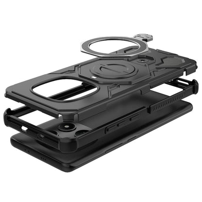 Θήκη για Xiaomi Poco M8 / Redmi Note 15 5G, Techsuit, Carbon Shield Pro, Μαύρη