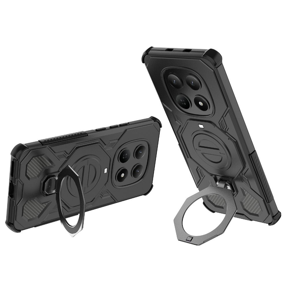 Θήκη για Xiaomi Poco M8 / Redmi Note 15 5G, Techsuit, Carbon Shield Pro, Μαύρη