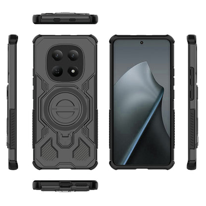 Θήκη για Xiaomi Poco M8 / Redmi Note 15 5G, Techsuit, Carbon Shield Pro, Μαύρη