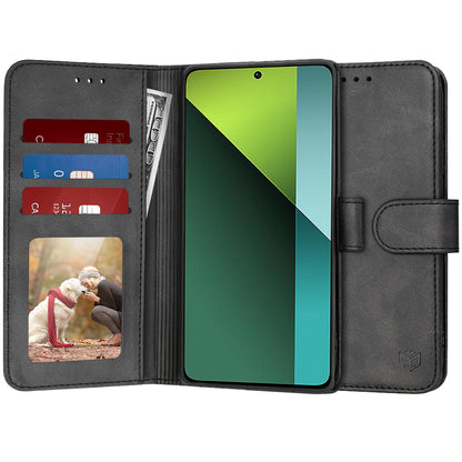 Θήκη για Xiaomi Poco X6 / Note 13 Pro 5G, Techsuit, Diary Book, Μαύρη