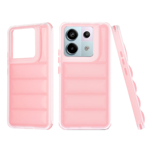 Θήκη για Xiaomi Poco X6 / Note 13 Pro 5G, Techsuit, Wave Shield, Ροζ