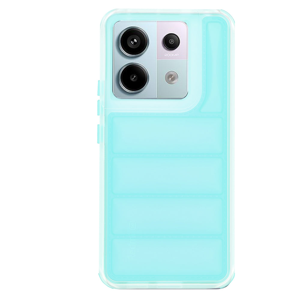 Θήκη για Xiaomi Poco X6 / Note 13 Pro 5G, Techsuit, Wave Shield, Τιρκουάζ