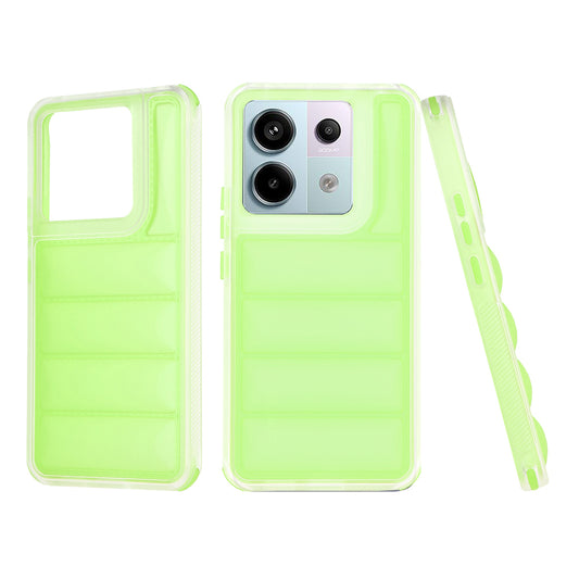 Θήκη για Xiaomi Poco X6 / Note 13 Pro 5G, Techsuit, Wave Shield, Πράσινο