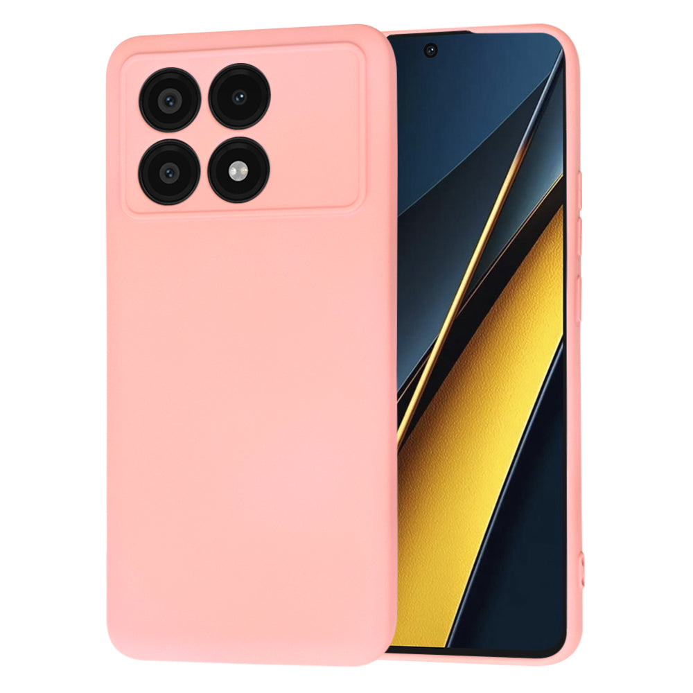 Case for Xiaomi Poco X6 Pro, Techsuit, SoftFlex, Light Pink