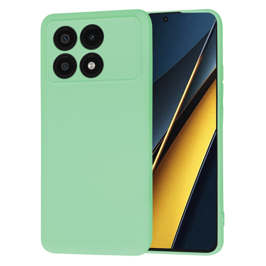 Θήκη για Xiaomi Poco X6 Pro, Techsuit, SoftFlex, Ανοιχτό Πράσινο