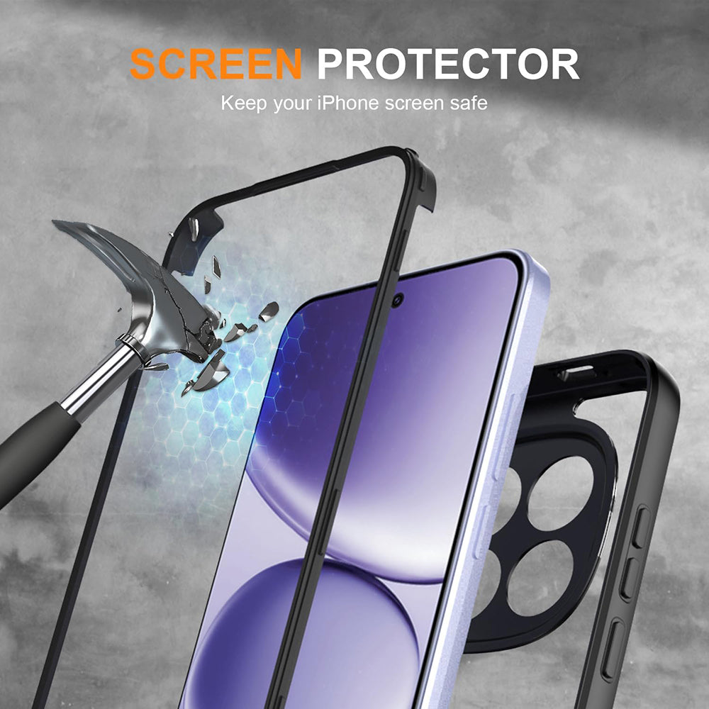 Case for Xiaomi Poco X8 Pro Max, Techsuit, ColorVerse 360, Black