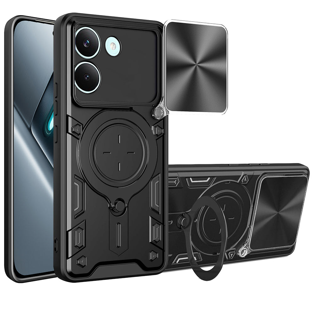 Θήκη για Xiaomi Poco X8 Pro, Techsuit, CamGuard Pro, Μαύρη