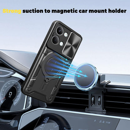 Θήκη για Xiaomi Poco X8 Pro, Techsuit, CamGuard Pro, Μαύρη