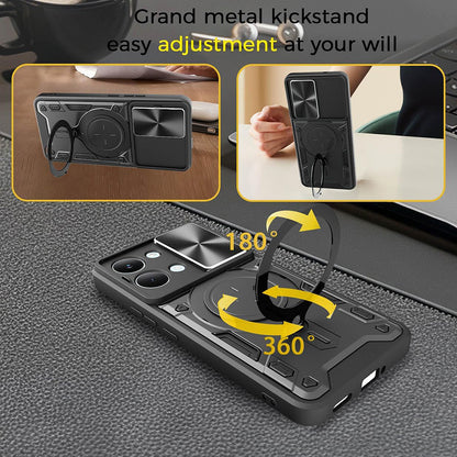 Θήκη για Xiaomi Poco X8 Pro, Techsuit, CamGuard Pro, Μαύρη