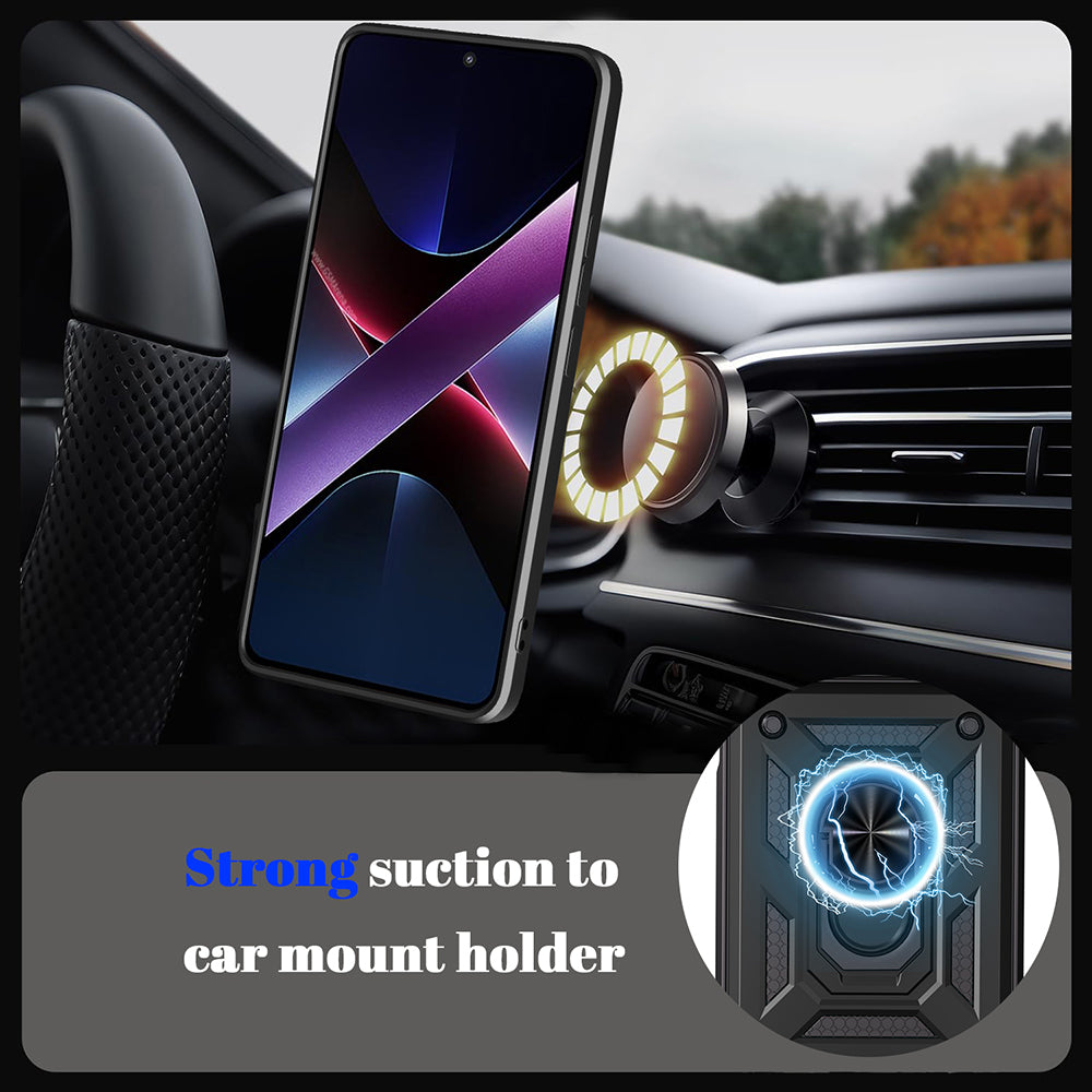 Θήκη για Xiaomi Poco X8 Pro, Techsuit, CamShield, Μαύρη