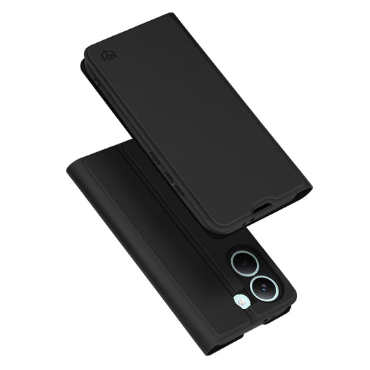 Case for Xiaomi Poco X8 Pro, Techsuit, Magskin Book, Black