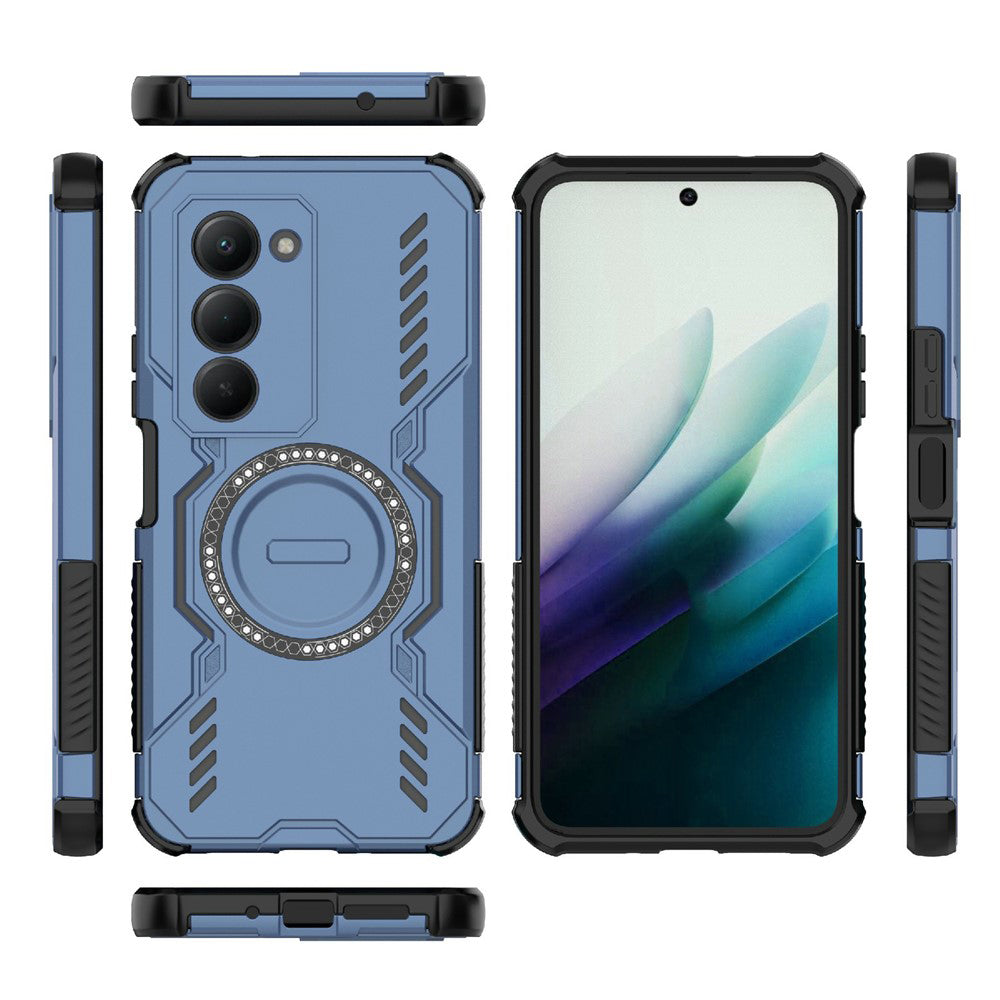 Θήκη για Xiaomi Redmi 15 5G / 15 4G, Techsuit, ArmorMag, Μπλε