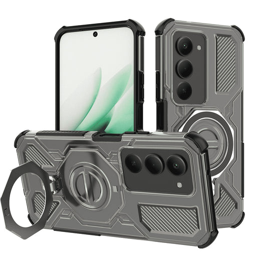 Θήκη για Xiaomi Redmi 15 5G / 15 4G, Techsuit, Carbon Shield Pro, Ανοιχτό Μαύρο