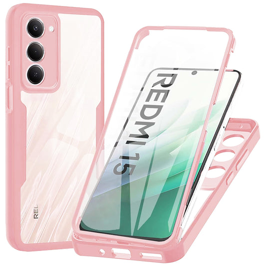 Case for Xiaomi Redmi 15 5G / 15 4G, Techsuit, ColorVerse 360, Pink