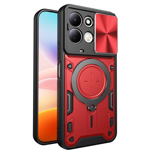 Θήκη για Xiaomi Redmi 17 5G / 17 4G, Techsuit, CamGuard Pro, Κόκκινη