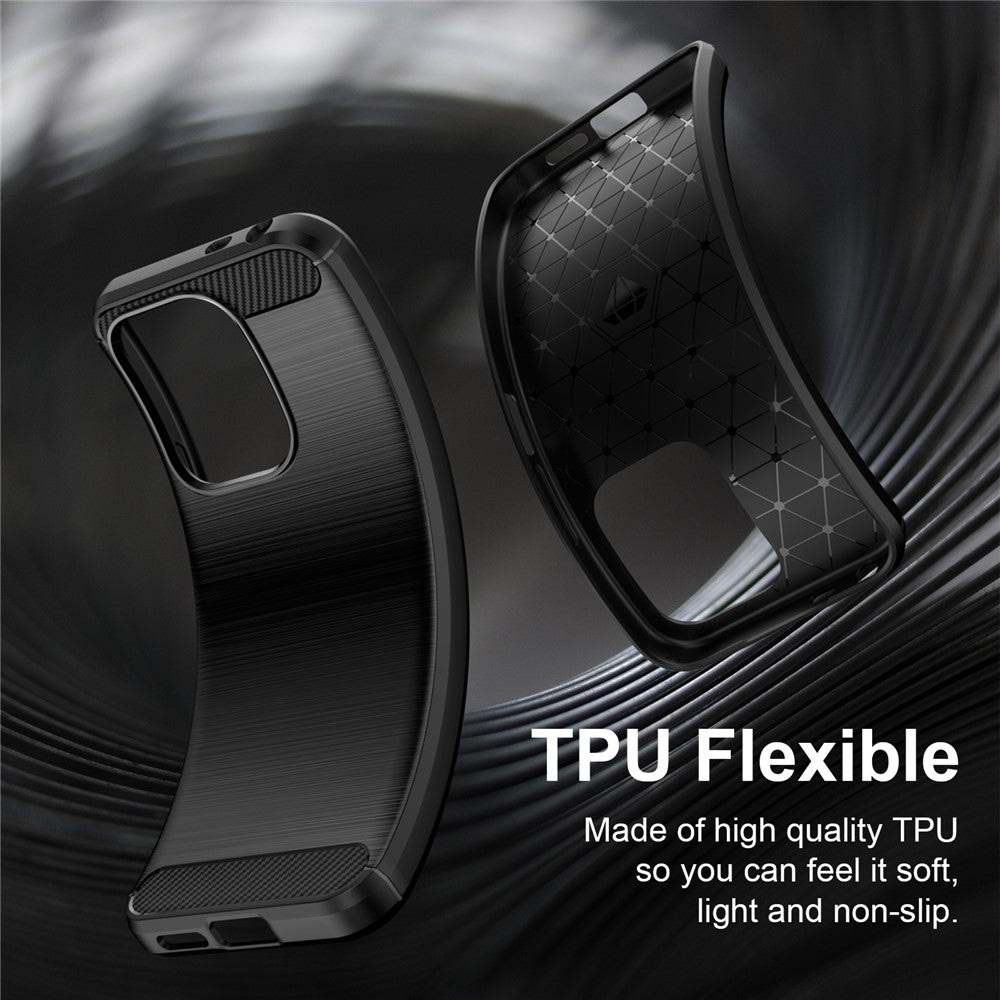 Θήκη για Xiaomi Redmi 17 5G / 17 4G, Techsuit, Carbon, Μαύρο