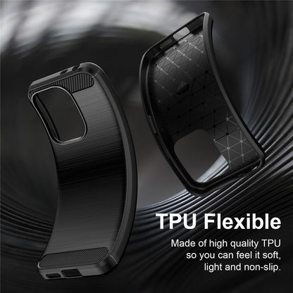 Θήκη για Xiaomi Redmi 17 5G / 17 4G, Techsuit, Carbon, Μαύρο
