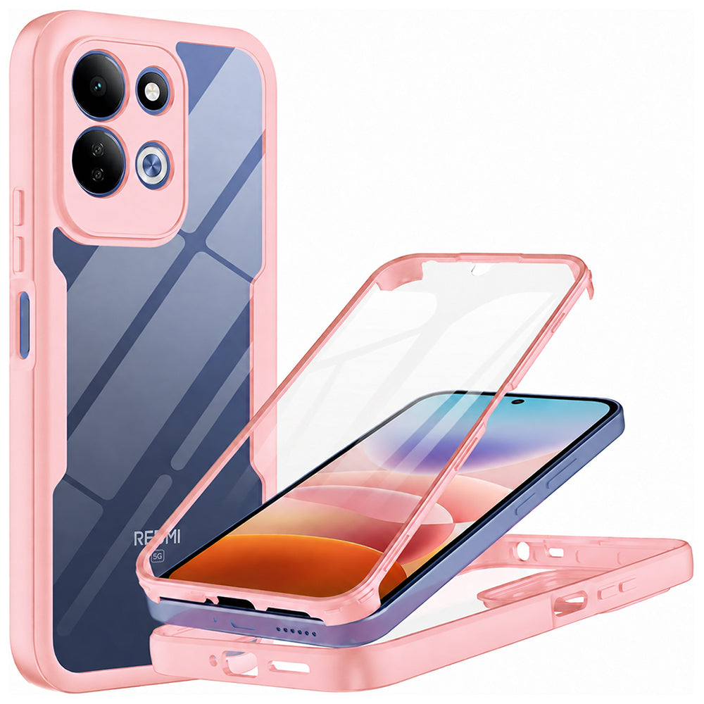 Θήκη για Xiaomi Redmi 17 5G / 17 4G, Techsuit, ColorVerse 360, Ροζ