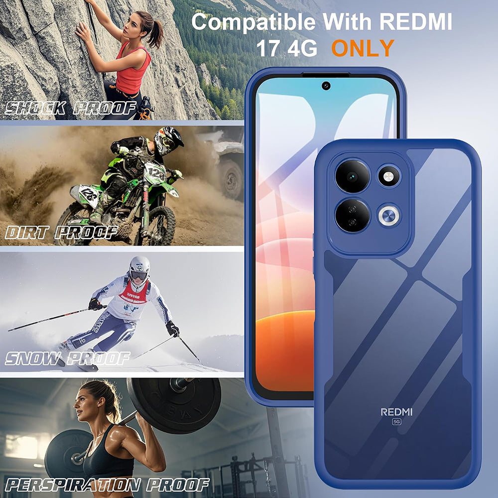 Θήκη για Xiaomi Redmi 17 5G / 17 4G, Techsuit, ColorVerse 360, Ροζ