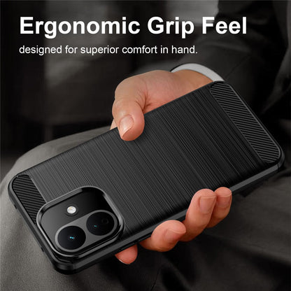 Θήκη για Xiaomi Redmi 17C 5G, Techsuit, Carbon, Μπλε