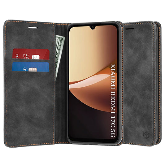 Θήκη για Xiaomi Redmi 17C 5G, Techsuit, Confy, Μαύρο
