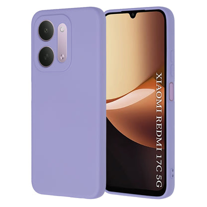 Θήκη για Xiaomi Redmi 17C 5G, Techsuit, SoftFlex, Ανοιχτό Μωβ