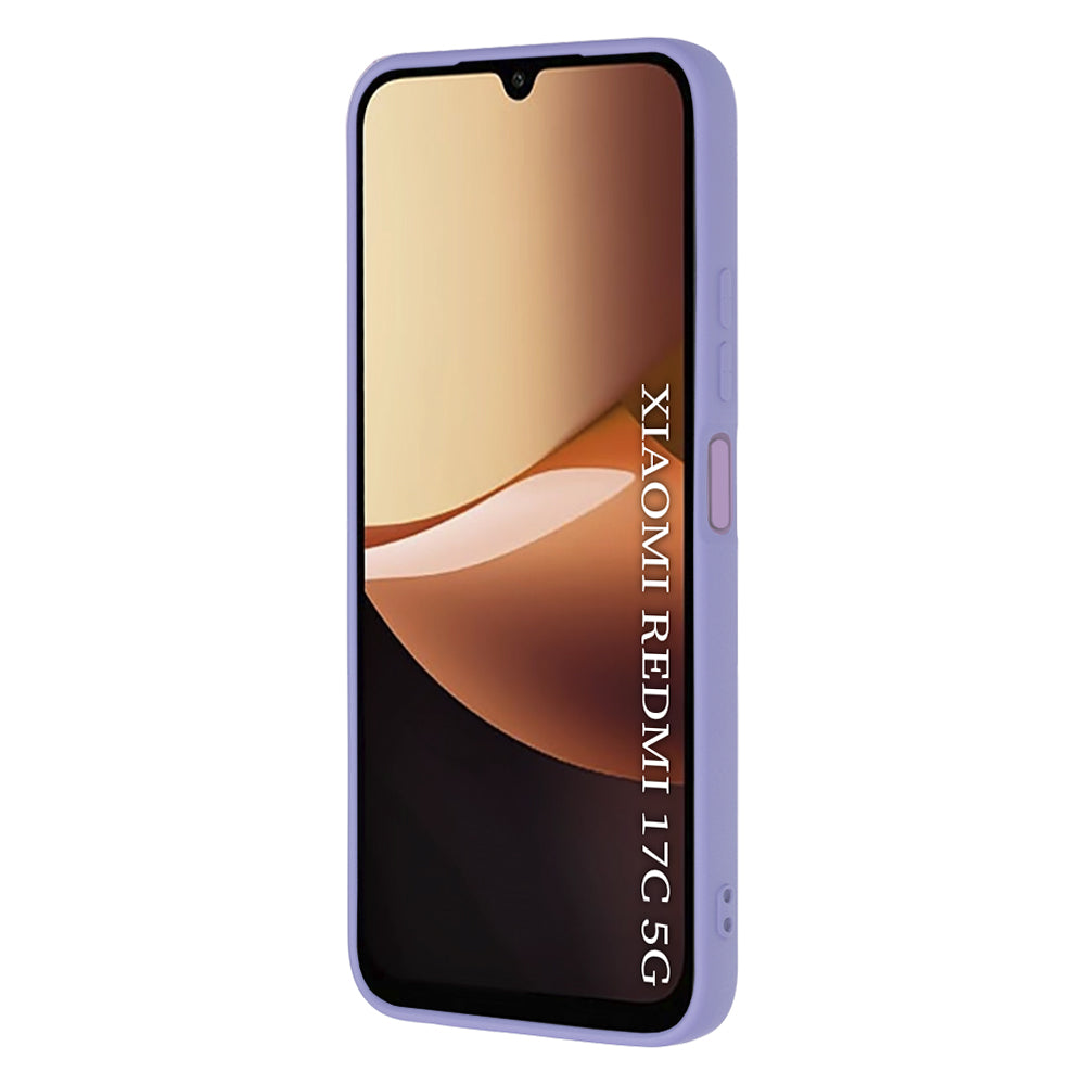 Θήκη για Xiaomi Redmi 17C 5G, Techsuit, SoftFlex, Ανοιχτό Μωβ