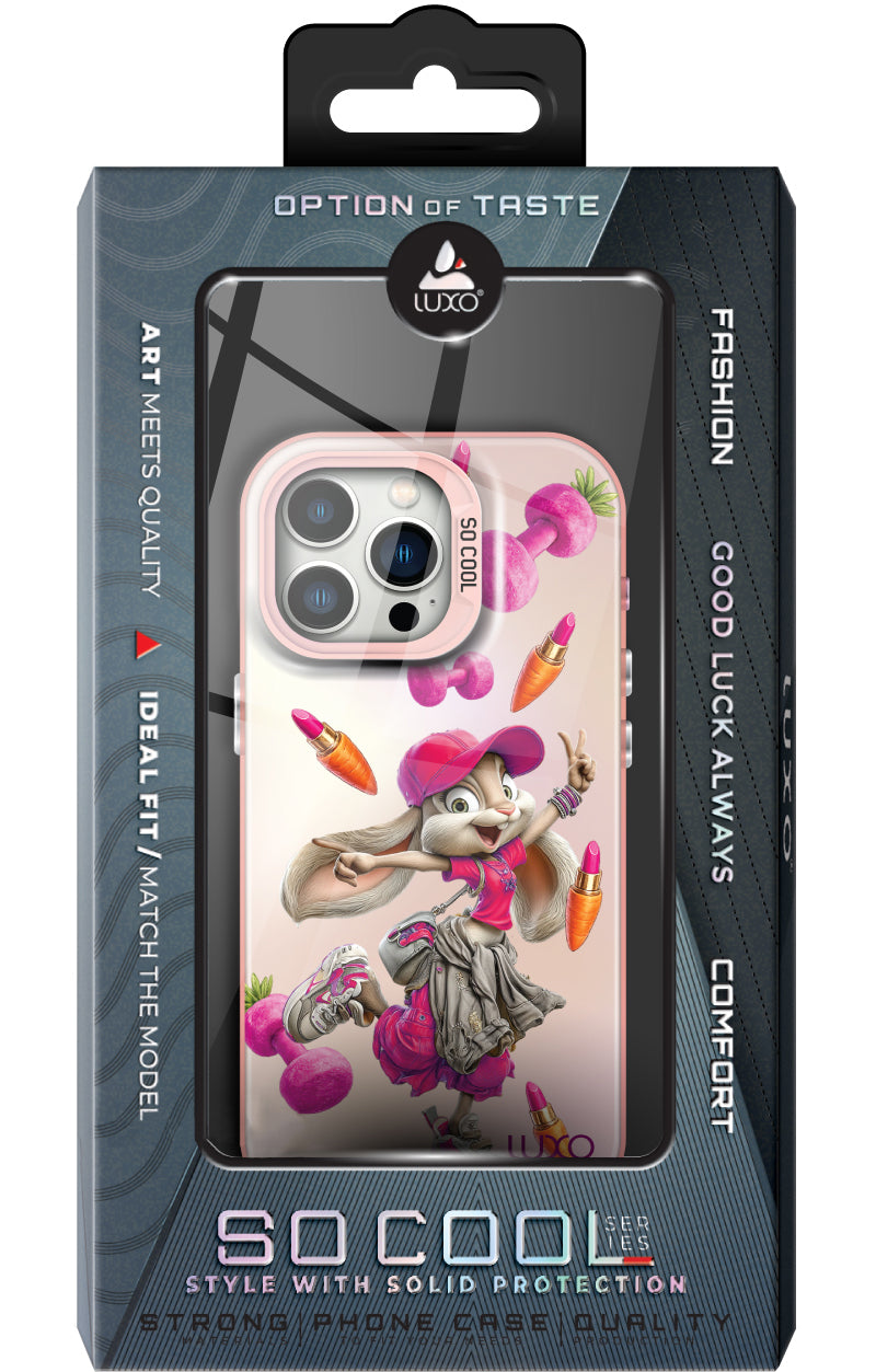 Case for Xiaomi Redmi 13C 5G / 13C, LUXO So CooL, ArcadiA Rabbit, Multicolor