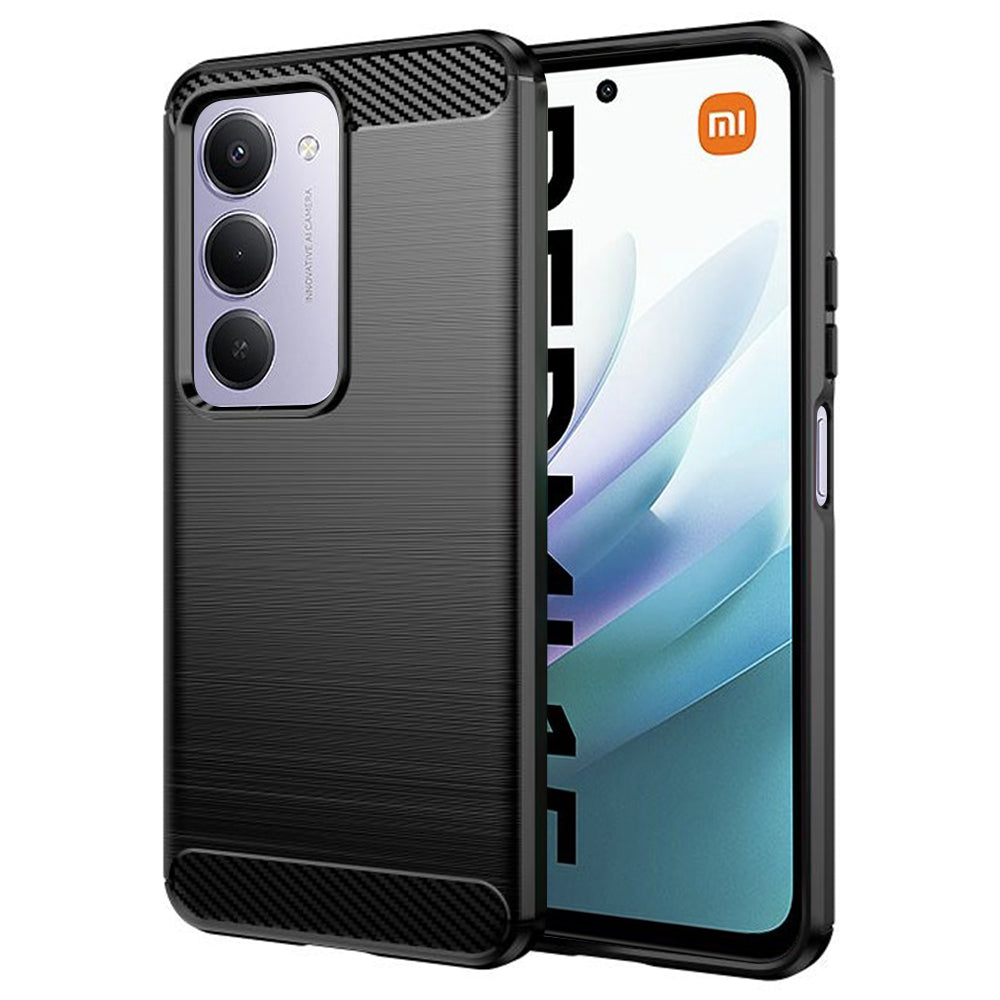 Θήκη για Xiaomi Redmi 15 5G / 15 4G, Techsuit, Carbon, Μαύρο