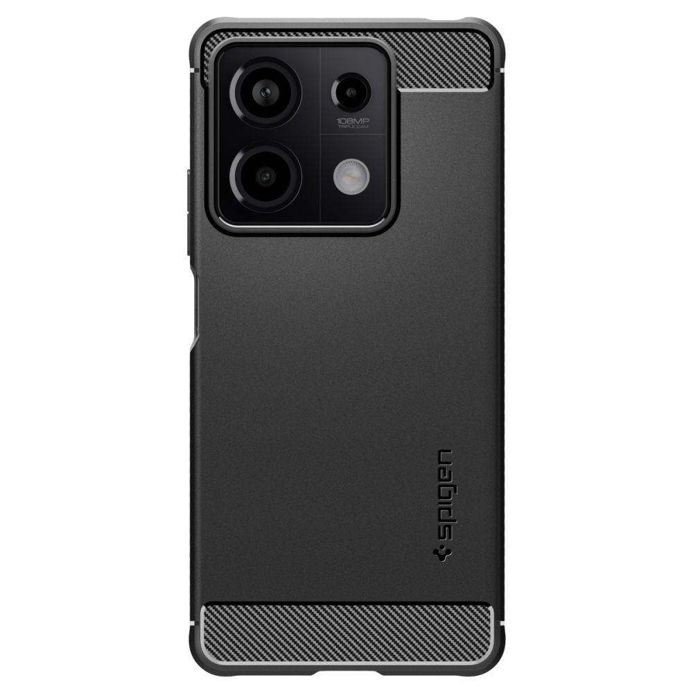 Θήκη για Xiaomi Redmi Note 13 5G, Spigen, Rugged Armor, Μαύρη ACS07665