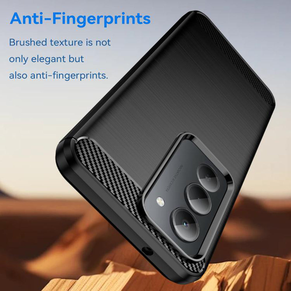 Θήκη για Xiaomi Redmi 15 5G / 15 4G, Techsuit, Carbon, Μαύρο